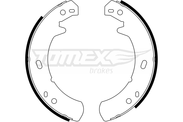 Sada brzdových čeľustí TOMEX Brakes